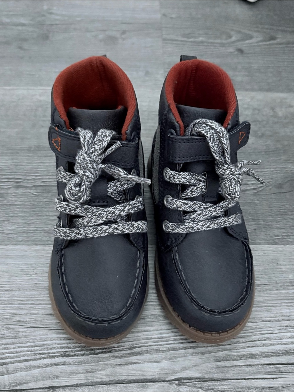 Carter’s Black High-Top Sneakers Boots.
Boys size 10. NWOT